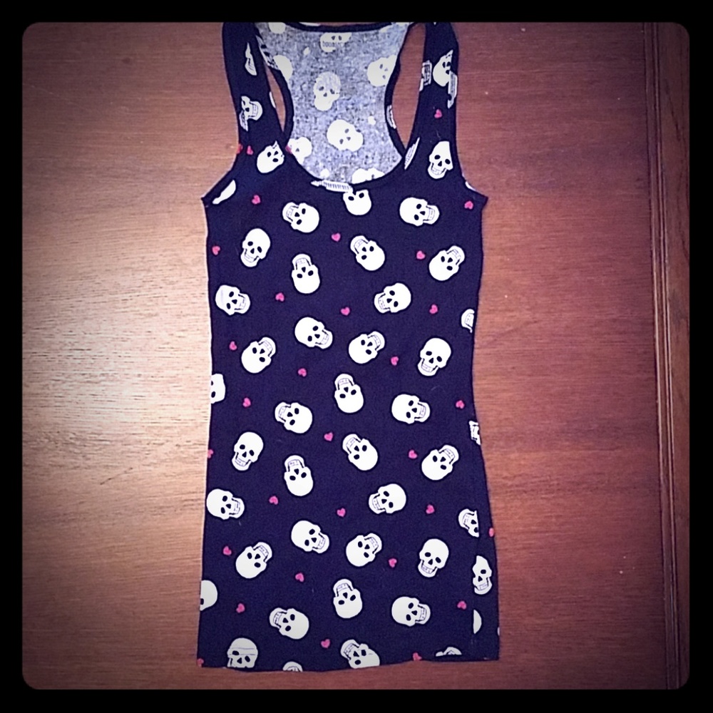 Skull tank top